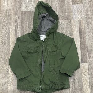 Old Navy Toddler Khaki Utility Jacket 18-24M